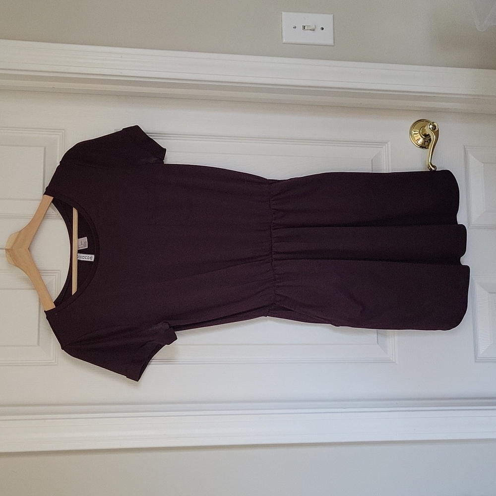 H&M Plum Pocket Dress Small
